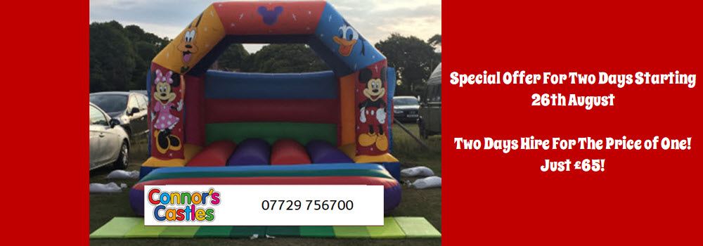 Bouncy Castles Special Offer
